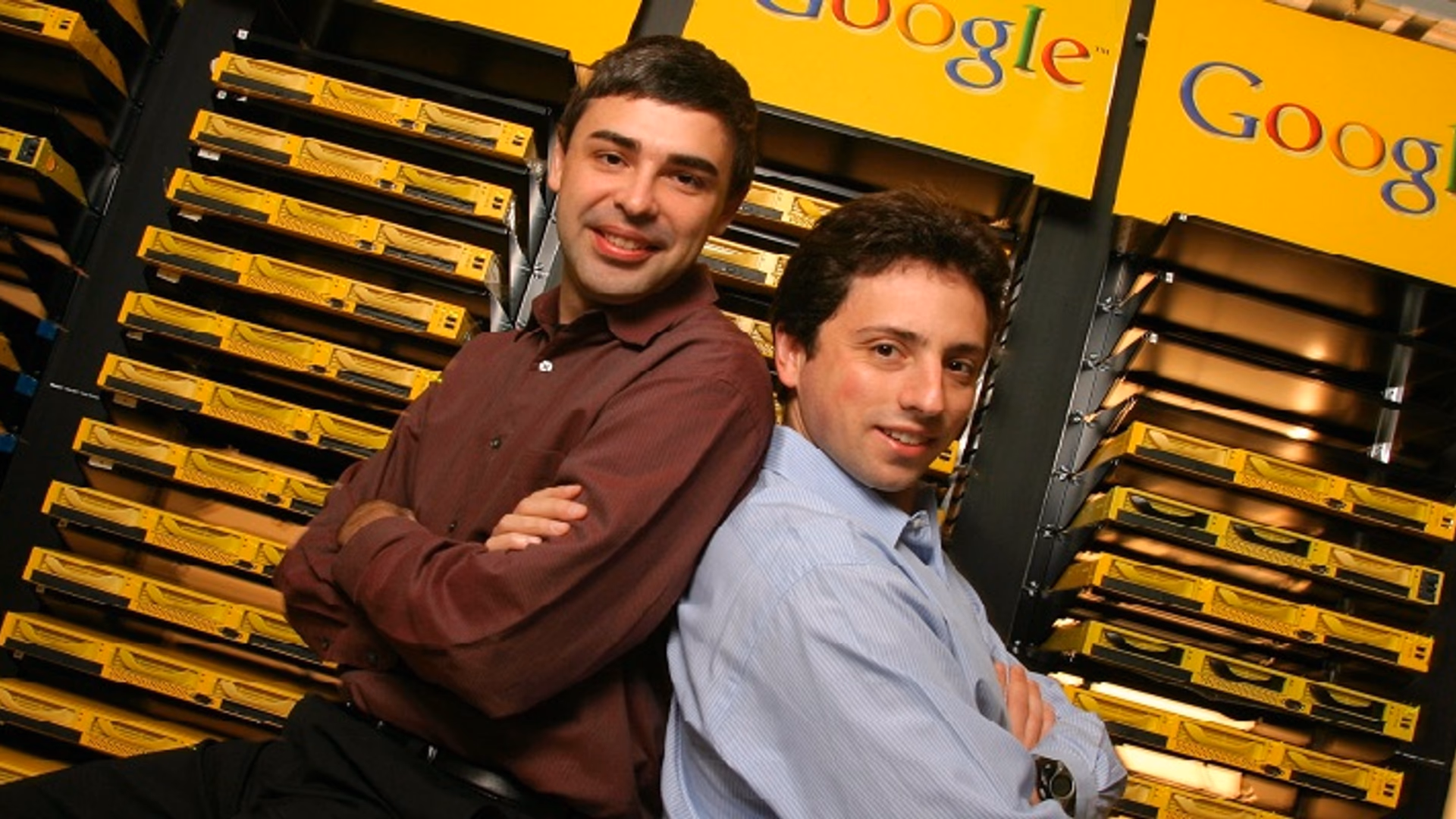 Larry Page and Sergey Brin
