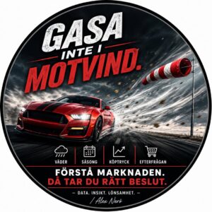 #alexweekly: Gasa inte i motvind